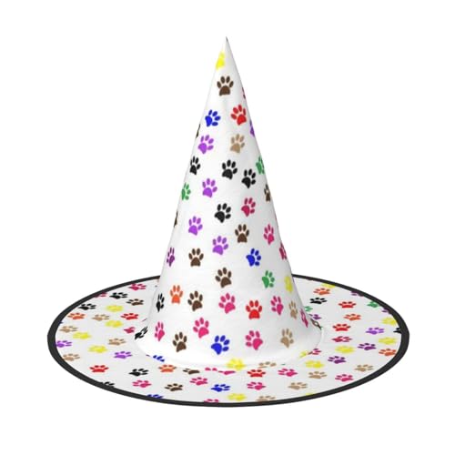 VXXNlnn Halloween-Hut – Hexenpfotenabdrücke, Dekoration, Party, Cosplay, Rollenspiel, Festival, Karneval, Stirnband für Feste, Ostern, 2 Stück VXXNlnn Halloween-Hut – Hexenpfotenabdrücke, Dekoration, Party, Cosplay, Rollenspiel, Festival, Karneval, Stirnband für Feste, Ostern, 2 Stück von VXXNlnn