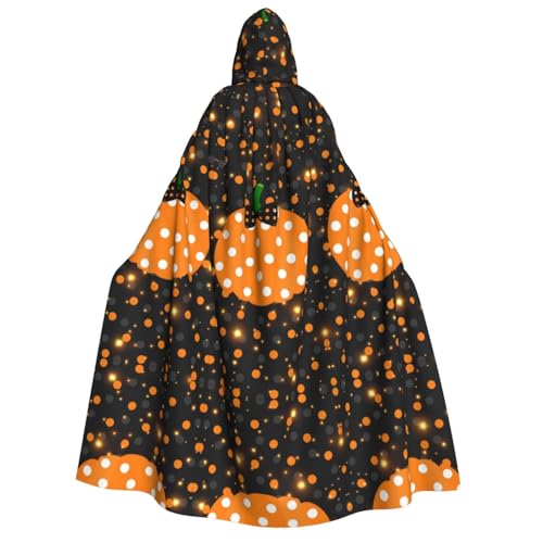 VXXNlnn Halloween-Kapuzenumhang für Erwachsene, Halloween-Kürbis-Druck, Kostüm, Umhang für Party, Karneval, Cosplay und Bühnenauftritte VXXNlnn Halloween-Kapuzenumhang für Erwachsene, Halloween-Kürbis-Druck, Kostüm, Umhang für Party, Karneval, Cosplay und Bühnenauftritte von VXXNlnn