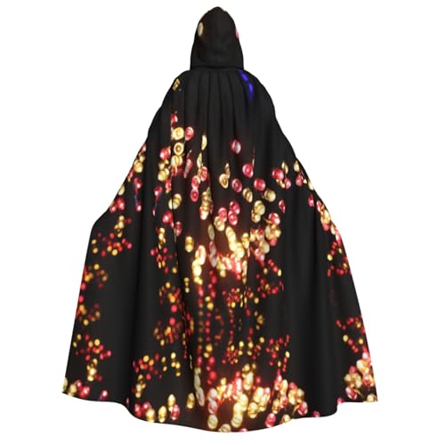 VXXNlnn Halloween-Kapuzenumhang für Erwachsene, Papierlaternen-Druck, Kostüm, Umhang für Party, Karneval, Cosplay und Bühnenauftritte VXXNlnn Halloween-Kapuzenumhang für Erwachsene, Papierlaternen-Druck, Kostüm, Umhang für Party, Karneval, Cosplay und Bühnenauftritte von VXXNlnn