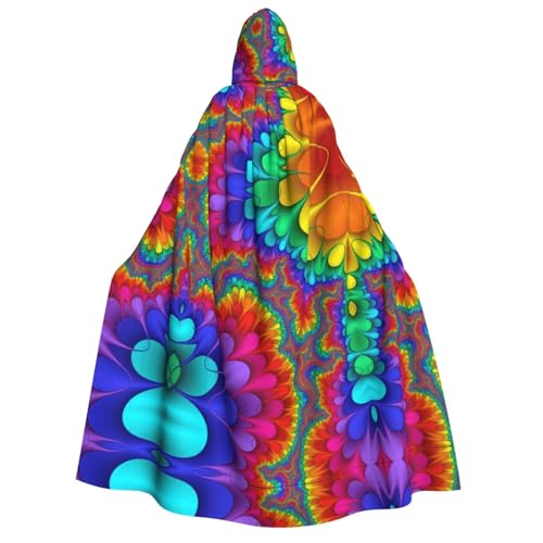 VXXNlnn Halloween-Kapuzenumhang für Erwachsene, leuchtender Farbdruck, Kostüm-Umhang für Party, Karneval, Cosplay und Bühnenauftritte VXXNlnn Halloween-Kapuzenumhang für Erwachsene, leuchtender Farbdruck, Kostüm-Umhang für Party, Karneval, Cosplay und Bühnenauftritte von VXXNlnn