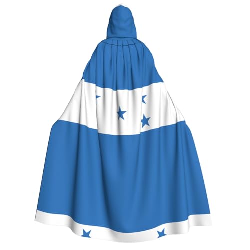 VXXNlnn Halloween-Kapuzenumhang für Erwachsene – Flagge von Honduras Druck, Kostüm, Umhang für Party, Karneval, Cosplay und Bühnenauftritte VXXNlnn Halloween-Kapuzenumhang für Erwachsene – Flagge von Honduras Druck, Kostüm, Umhang für Party, Karneval, Cosplay und Bühnenauftritte von VXXNlnn