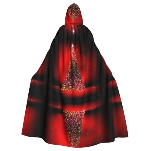 VXXNlnn Halloween-Umhang mit Kapuze für Erwachsene, Unisex, glitzernd, voller Druck, Cosplay-Umhang für Partys, Karneval und Themenveranstaltungen VXXNlnn Halloween-Umhang mit Kapuze für Erwachsene, Unisex, glitzernd, voller Druck, Cosplay-Umhang für Partys, Karneval und Themenveranstaltungen von VXXNlnn