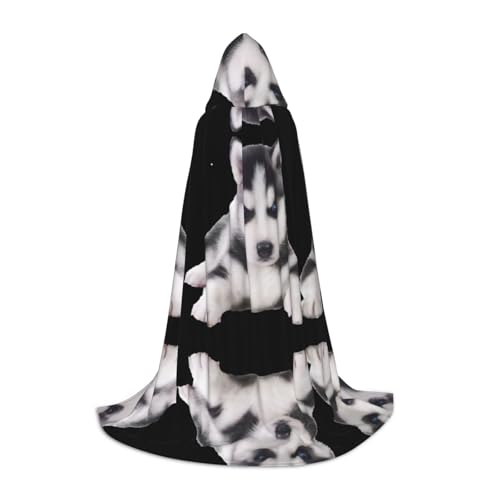 VXXNlnn L Halloween Kapuzenumhang - Unisex Niedlicher Hund Druck Cosplay Robe für Party, Karneval, Comic Ausstellung, Ostern & mehr VXXNlnn L Halloween Kapuzenumhang - Unisex Niedlicher Hund Druck Cosplay Robe für Party, Karneval, Comic Ausstellung, Ostern & mehr von VXXNlnn