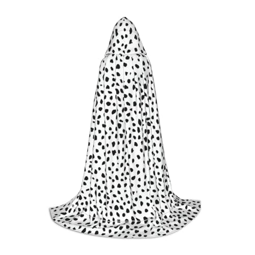 VXXNlnn L Halloween Kapuzenumhang - Unisex Schwarz Dot Print Cosplay Robe für Party, Karneval, Comic Ausstellung, Ostern & mehr VXXNlnn L Halloween Kapuzenumhang - Unisex Schwarz Dot Print Cosplay Robe für Party, Karneval, Comic Ausstellung, Ostern & mehr von VXXNlnn