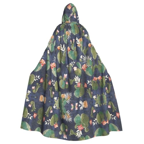 VXXNlnn Unisex Erwachsene Halloween Kapuzenumhang - Aquarell Kaktus Volldruck Cosplay Umhang für Partys, Karneval & Themenveranstaltungen VXXNlnn Unisex Erwachsene Halloween Kapuzenumhang - Aquarell Kaktus Volldruck Cosplay Umhang für Partys, Karneval & Themenveranstaltungen von VXXNlnn