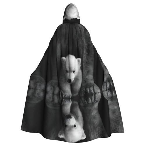 VXXNlnn Unisex Erwachsene Halloween Kapuzenumhang - Bär Volldruck Cosplay Umhang für Partys, Karneval & Themenveranstaltungen VXXNlnn Unisex Erwachsene Halloween Kapuzenumhang - Bär Volldruck Cosplay Umhang für Partys, Karneval & Themenveranstaltungen von VXXNlnn