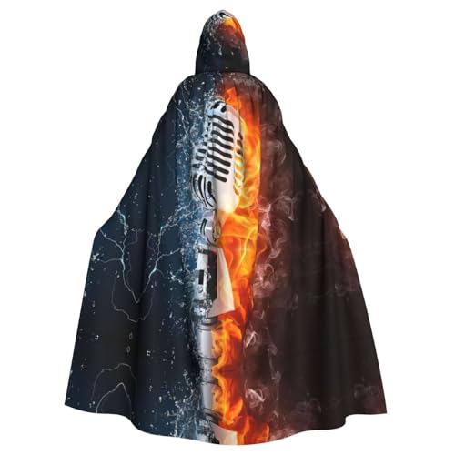 VXXNlnn Unisex Erwachsene Halloween Kapuzenumhang - Eis und Feuer Mikrofon Volldruck Cosplay Umhang für Partys, Karneval & Themenveranstaltungen VXXNlnn Unisex Erwachsene Halloween Kapuzenumhang - Eis und Feuer Mikrofon Volldruck Cosplay Umhang für Partys, Karneval & Themenveranstaltungen von VXXNlnn