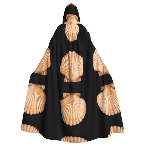 VXXNlnn Unisex Erwachsene Halloween Kapuzenumhang - Jakobsmuschel Volldruck Cosplay Umhang für Partys, Karneval & Themenveranstaltungen VXXNlnn Unisex Erwachsene Halloween Kapuzenumhang - Jakobsmuschel Volldruck Cosplay Umhang für Partys, Karneval & Themenveranstaltungen von VXXNlnn
