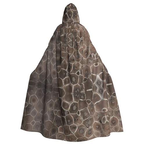 VXXNlnn Unisex Erwachsene Halloween Kapuzenumhang - Petoskey Stone Full Print Cosplay Umhang für Partys, Karneval & Themenveranstaltungen VXXNlnn Unisex Erwachsene Halloween Kapuzenumhang - Petoskey Stone Full Print Cosplay Umhang für Partys, Karneval & Themenveranstaltungen von VXXNlnn