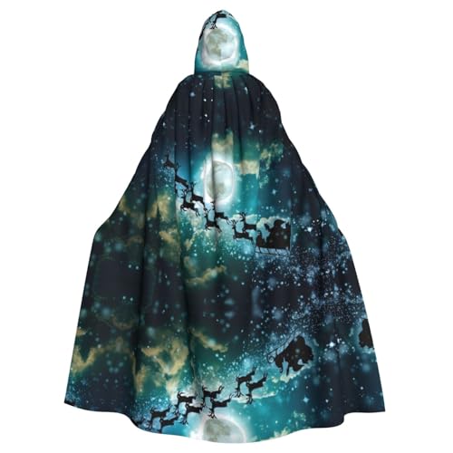 VXXNlnn Unisex Erwachsene Halloween Kapuzenumhang - Weihnachten Winter Volldruck Cosplay Umhang für Partys, Karneval & Themenveranstaltungen VXXNlnn Unisex Erwachsene Halloween Kapuzenumhang - Weihnachten Winter Volldruck Cosplay Umhang für Partys, Karneval & Themenveranstaltungen von VXXNlnn