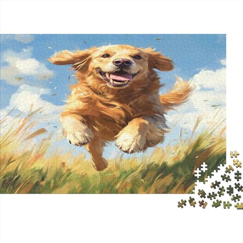 Irischer Setter 1000 Teile Puzzle, Puzzles Für Erwachsene, 1000 Teile Puzzlespiel Für Jugendliche & Erwachsene Puzzlespiel Puzzel 1000pcs (75x50cm) von VYIPAXTOR