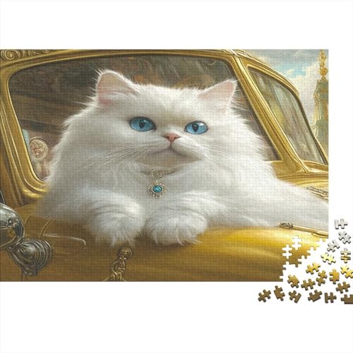 Perserkatze Puzzle 1000 Teile Für Erwachsene Und Kinder Ab 14 Jahrenfür Stressabbauer Puzzlespiel Erwachsenen Puzzlespiel Puzzel 1000pcs (75x50cm) von VYIPAXTOR