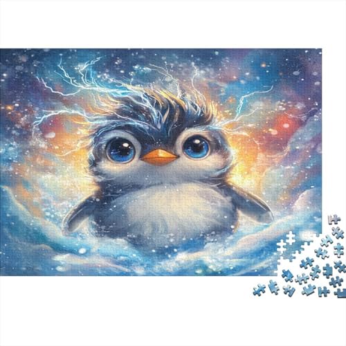 Pinguin Puzzles1000 Teile, Puzzle Für Erwachsene, Geschicklichkeitsspiel Für Die Ganze Familie, Klassische Puzzle,Geburtstagsgeschenk Erwachsenen Puzzlespiel Puzzel 1000pcs (75x50cm) von VYIPAXTOR