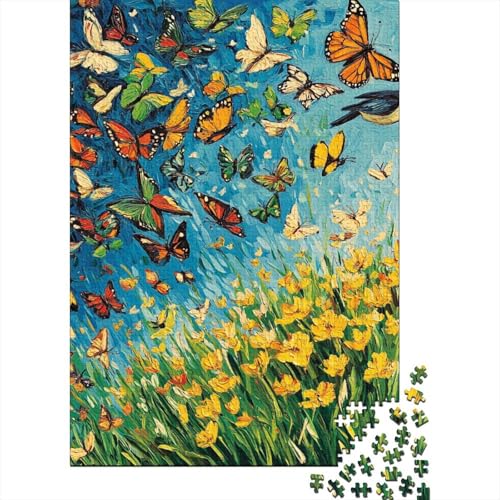 Tulpe Puzzle 1000 Teile Schwer Puzzle Spielzeug Lernspiel Impossible Herausforderungsspielzeug Für Erwachsene Und Kinder in Bewährter 1000pcs (75x50cm) von VYIPAXTOR
