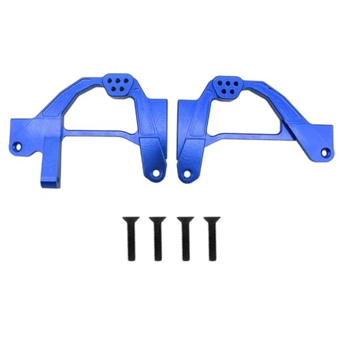 VYUHAksZ 2 Stück Metall-Stoßdämpferhalterung hinten, for Axial SCX6 AXI05000 1/6 RC Crawler Car Upgrades Teile Zubehör (Color : Blue) von VYUHAksZ