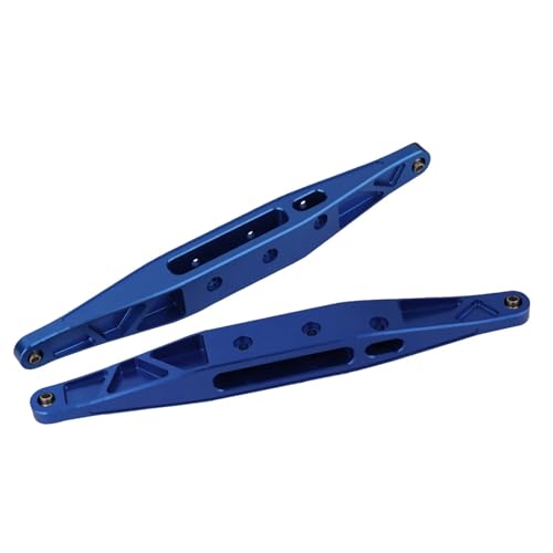 VYUHAksZ Metalllegierung hintere Längslenker-Aufhängungsstange, for LOSI for Baja for Rey 1/10 OSI for Hammer for Rey U4 RC Car Upgrade Parts Zubehör (Color : Blue) von VYUHAksZ