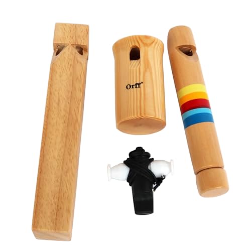 VZZCGJVT 4 STÜCKE hölzerne Eisenbahn Pfeife und Holz Rutsche Pfeife, Samba Pfeife und Holz Vogel zwitschernde Pfeife, Musikinstrument Lernspielzeug VZZCGJVT 4 STÜCKE hölzerne Eisenbahn Pfeife und Holz Rutsche Pfeife, Samba Pfeife und Holz Vogel zwitschernde Pfeife, Musikinstrument Lernspielzeug von VZZCGJVT