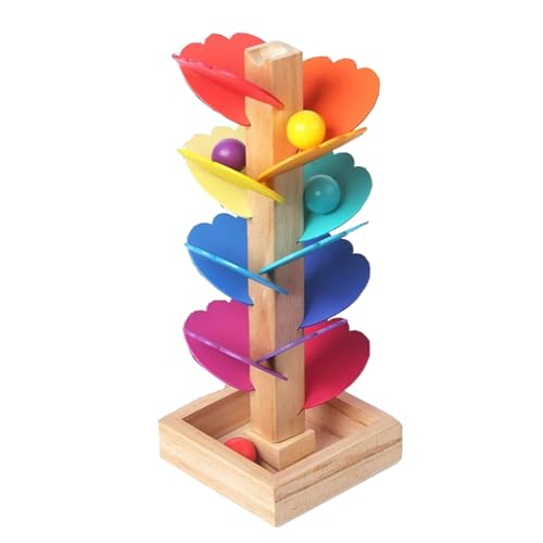 VZZCGJVT Montessori Holzmusik Baum Spielzeug, farbige Perle Run Track Spiel für Kleinkinder, Farbsortierspiel,15 Colors VZZCGJVT Montessori Holzmusik Baum Spielzeug, farbige Perle Run Track Spiel für Kleinkinder, Farbsortierspiel,15 Colors von VZZCGJVT
