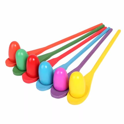 VZZCGJVT Montessori Kinder Holzeier Baby Matching Game, Lernen von Farbsortier- und Zählspielzeug VZZCGJVT Montessori Kinder Holzeier Baby Matching Game, Lernen von Farbsortier- und Zählspielzeug von VZZCGJVT