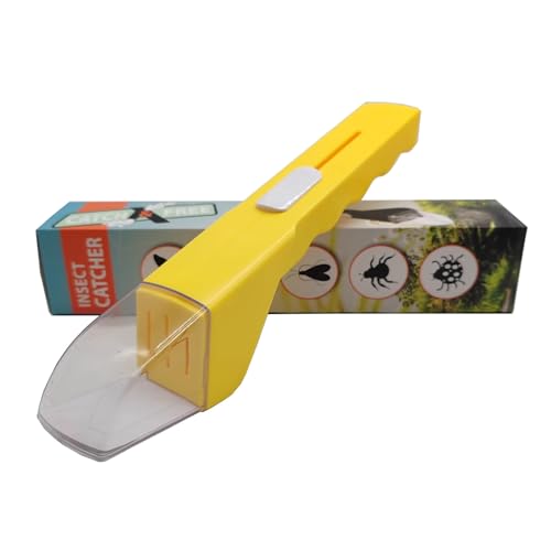 VZZCGJVT Montessori Kinder Insektenfalle, Insektensammelbox, Insektenbeobachtungsgerät, Outdoor-Erkundungsspielzeug,Gelb VZZCGJVT Montessori Kinder Insektenfalle, Insektensammelbox, Insektenbeobachtungsgerät, Outdoor-Erkundungsspielzeug,Gelb von VZZCGJVT