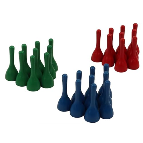 VZZCGJVT Montessori Kleiner Pole-Mann, Match-Stempel-Spielzubehör, frühe Entwicklung hölzerne Mathematik-Lehrmittel,Large von VZZCGJVT
