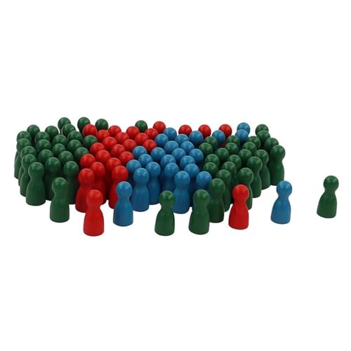 VZZCGJVT Montessori Kleiner Pole-Mann, Match-Stempel-Spielzubehör, frühe Entwicklung hölzerne Mathematik-Lehrmittel,Small von VZZCGJVT