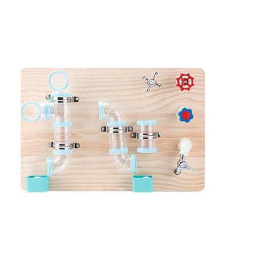 VZZCGJVT Montessori Learning Pipe Tube Spielzeug beschäftigtes Brett, Wasserhahn Ventilrohr Frühes Lernen Bildung Rohrrohre Stim Spielzeug Set VZZCGJVT Montessori Learning Pipe Tube Spielzeug beschäftigtes Brett, Wasserhahn Ventilrohr Frühes Lernen Bildung Rohrrohre Stim Spielzeug Set von VZZCGJVT