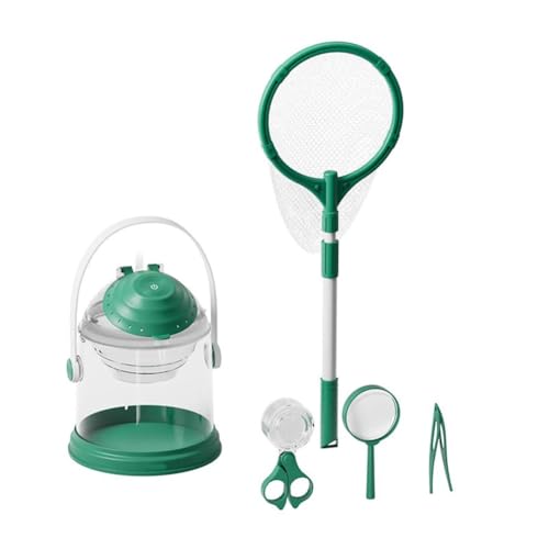 VZZCGJVT Montessori Outdoor Erkundung Lupe Spielzeug Set, Käferfänger für Kinder, Outdoor Explorer Kit VZZCGJVT Montessori Outdoor Erkundung Lupe Spielzeug Set, Käferfänger für Kinder, Outdoor Explorer Kit von VZZCGJVT