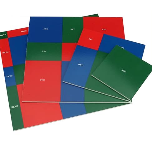 VZZCGJVT Montessori Quadrat Wurzelbrett, Montessori Holz Stift Brett Set mit Kunststoffstiften Mathematik Quadrat Lernen,Matching Pattern Board von VZZCGJVT
