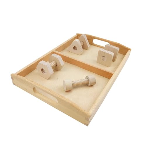 VZZCGJVT Montessori Schraubset, Ergotherapie Spielzeug Feinmotorik VZZCGJVT Montessori Schraubset, Ergotherapie Spielzeug Feinmotorik von VZZCGJVT