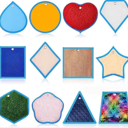 VZZCGJVT Montessori Texturierte sensorische Matten für Kinder mit besonderen Bedürfnissen, 12 Stück taktile sensorische Pads VZZCGJVT Montessori Texturierte sensorische Matten für Kinder mit besonderen Bedürfnissen, 12 Stück taktile sensorische Pads von VZZCGJVT