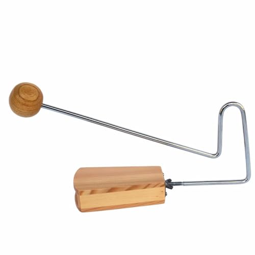VZZCGJVT Vibraslap, Perkussionsinstrument, Montessori Kinder Früherziehung Musik Spielzeug Vibrator von VZZCGJVT