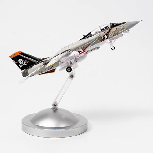 VaNmar 7,9 Zoll Maßstab 1:100 US F-14 Tomcat Alloy Fighter Modellflugzeug Flugzeugmodell Jet Collectibles Druckguss-Flugzeugmodell for Sammlung, Geschenk, Ornament (Color : F-14) von VaNmar