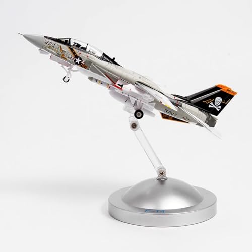 VaNmar 7,9 Zoll Maßstab 1:100 US F-14 Tomcat Alloy Fighter Modellflugzeug Flugzeugmodell Jet Collectibles Druckguss-Flugzeugmodell for Sammlung, Geschenk, Ornament (Color : F-15) von VaNmar