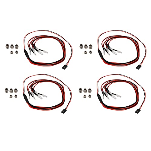 Vadillo 24 LED Beleuchtungsset 8 Weiß 8 Rot 8 Blau für RC Auto 1/10 1/8 SCX10 D90 Vadillo 24 LED Beleuchtungsset 8 Weiß 8 Rot 8 Blau für RC Auto 1/10 1/8 SCX10 D90 von Vadillo