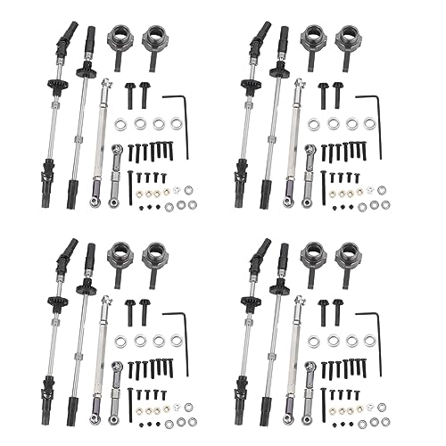 Vadillo 4 x Upgrade der Achsgetriebe aus Stahl für B14 B24 C14 C24 C34 C44 B16 B36 Q60 1/16 Ersatzteile für RC Auto Vadillo 4 x Upgrade der Achsgetriebe aus Stahl für B14 B24 C14 C24 C34 C44 B16 B36 Q60 1/16 Ersatzteile für RC Auto von Vadillo