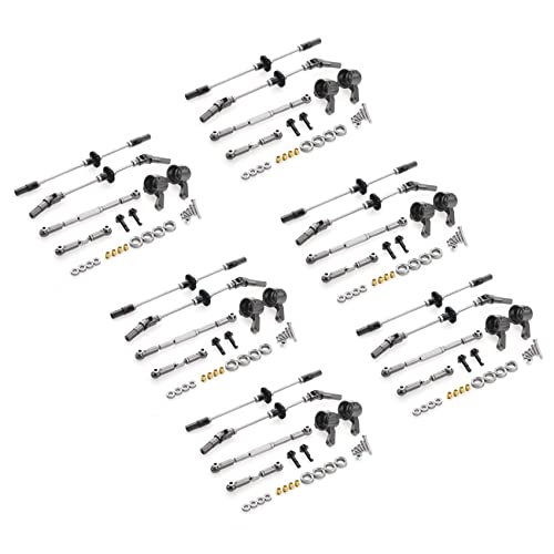 Vadillo 6 x Lenkungsschneide-Set für Achsgetriebe aus Stahl für MN D90 D91 MN99 MN99S 1/12 Ersatzteile für RC Auto F + R Vadillo 6 x Lenkungsschneide-Set für Achsgetriebe aus Stahl für MN D90 D91 MN99 MN99S 1/12 Ersatzteile für RC Auto F + R von Vadillo