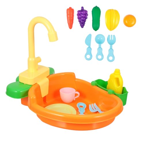 Vaguelly Frühpädagogisches Spielzeug-Set Simulations-küchengeschirr Spielhaus-Spielzeug-Set Kognitives Spielzeug Für Jungen Und Mädchen Als von Vaguelly