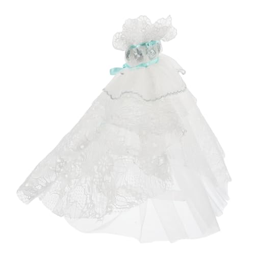 Vaguelly Puppe Romantisches Hochzeitskleid Miniatur Hochzeitskleid Vintage Outfit Für Puppen Vaguelly Puppe Romantisches Hochzeitskleid Miniatur Hochzeitskleid Vintage Outfit Für Puppen von Vaguelly