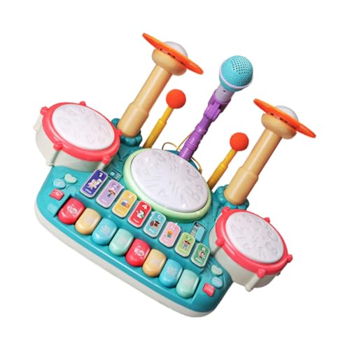 1 Satz Schlagzeug für Musikpädagogisches Lernen kreative Musikspielzeuge Musikinstrument- Elektronisches Original Sky-Blue Vaguelly 1 Satz Schlagzeug für Musikpädagogisches Lernen kreative Musikspielzeuge Musikinstrument- Elektronisches Original Sky-Blue Vaguelly von Vaguelly