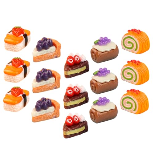 Vaguelly Puppenhaus-küchendesserts – 15 Mini-Kuchen Kuchendekorationen Für Und Dekorative Miniaturen Vaguelly Puppenhaus-küchendesserts – 15 Mini-Kuchen Kuchendekorationen Für Und Dekorative Miniaturen von Vaguelly