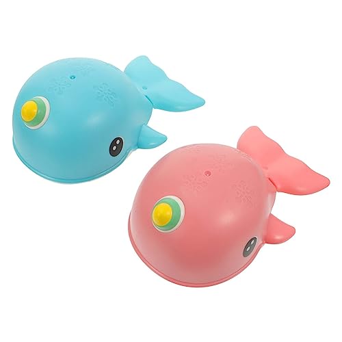 Vaguelly Spielzeug für Die Badezeit 2 Stück Wal-badespielzeug Uhrwerk-badespielzeug Wasserspielspielzeug für Kleinkinder Baby-badespielzeug Vaguelly Spielzeug für Die Badezeit 2 Stück Wal-badespielzeug Uhrwerk-badespielzeug Wasserspielspielzeug für Kleinkinder Baby-badespielzeug von Vaguelly
