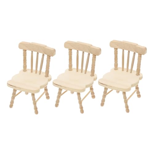 Vaguelly Mini-holzstuhl Für Puppenhäuser – Möbelform Für Die Dekoration Kleiner Häuser – Ideales Für Kinder Vaguelly Mini-holzstuhl Für Puppenhäuser – Möbelform Für Die Dekoration Kleiner Häuser – Ideales Für Kinder von Vaguelly
