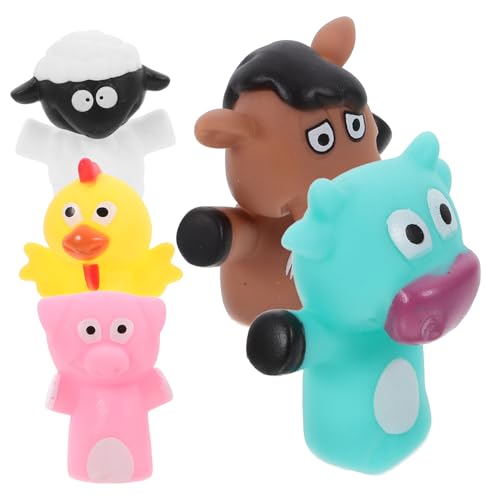 5st Animal Finger Puppen Spielzeuge Kinderspielzeug Puppentrage Geschmeidige Fingerpuppen Interaktives Fingerpuppenspielzeug Fingerpuppen Für Vinyl Vaguelly 5st Animal Finger Puppen Spielzeuge Kinderspielzeug Puppentrage Geschmeidige Fingerpuppen Interaktives Fingerpuppenspielzeug Fingerpuppen Für Vinyl Vaguelly von Vaguelly
