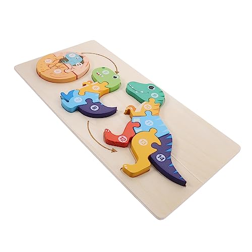 Holzpuzzle für Kleinkinder Tier Puzzle aus Holz für Lernspielzeug Hand Auge Koordination und Kreativem für Geburtstage und Feiertage Holzpuzzle für Kleinkinder Tier Puzzle aus Holz für Lernspielzeug Hand Auge Koordination und Kreativem für Geburtstage und Feiertage von Vaguelly