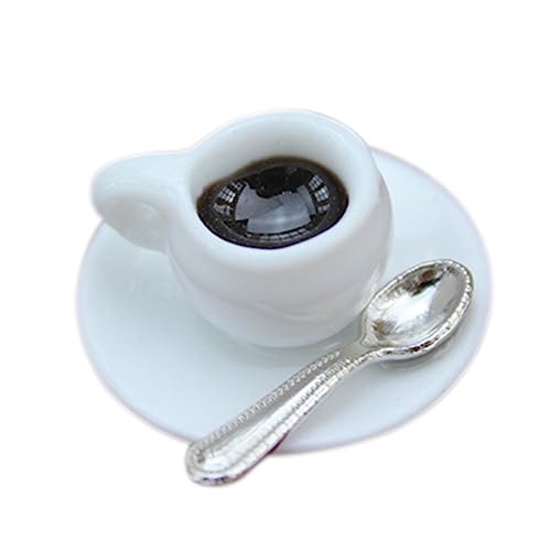 Vaguelly Realistisches Mini- Kaffeetassen-Modell Foto-Requisite für Mini- Schicke Mini- -verzierung von Vaguelly