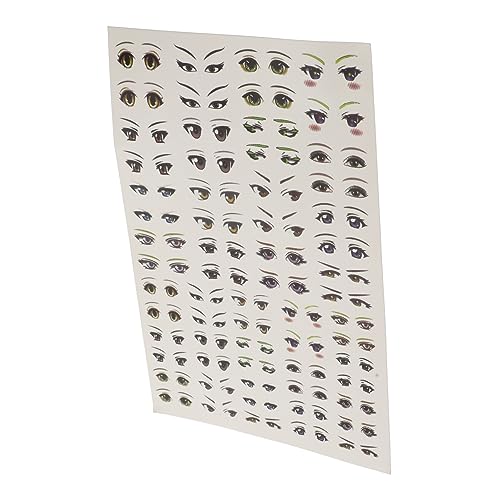 Vaguelly Cartoon Augen Aufkleber Bastelaugen Sticker Animation Sticker Sheet von Vaguelly