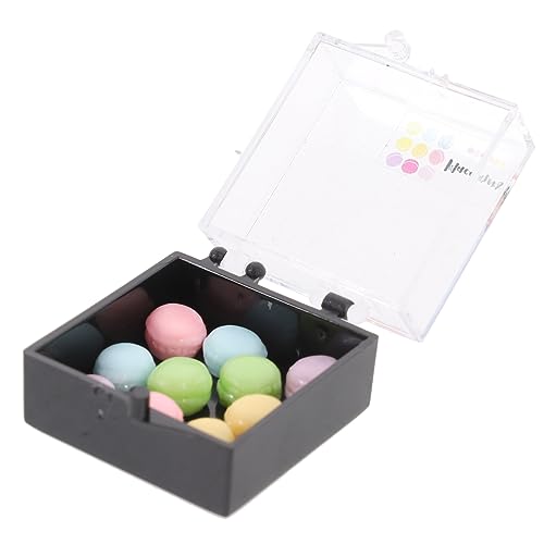 Vaguelly 1 Box Miniatur Lebensmittel Puppenhaus Macaron Dekorative Mini Dessert Modell Kunststoff Gefälschte Lebensmittel Ornament Vaguelly 1 Box Miniatur Lebensmittel Puppenhaus Macaron Dekorative Mini Dessert Modell Kunststoff Gefälschte Lebensmittel Ornament von Vaguelly