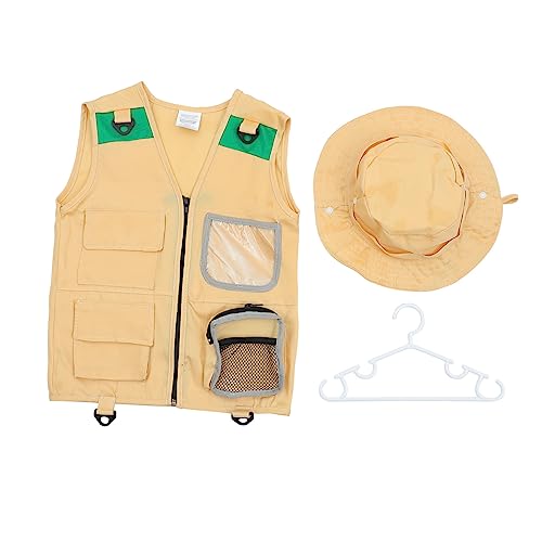 Vaguelly Cosplay-Set 1 Hut 1 Weste Jungen Und Mädchen Verkleidungs-Requisiten Für Jungen Zufälliger Stil Vaguelly Cosplay-Set 1 Hut 1 Weste Jungen Und Mädchen Verkleidungs-Requisiten Für Jungen Zufälliger Stil von Vaguelly