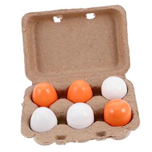 Vaguelly 1 Holz Nachahmung Eier Zappeln Ornament Kid Gefälschte Eier Holz Ei Simulation Eier Vaguelly 1 Holz Nachahmung Eier Zappeln Ornament Kid Gefälschte Eier Holz Ei Simulation Eier von Vaguelly